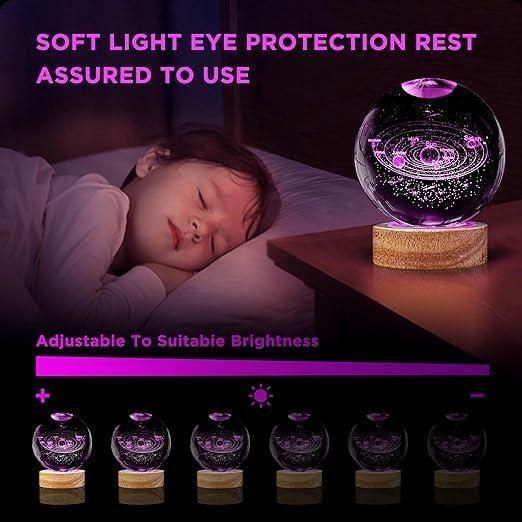 3D Crystal Lamp Ball(Assorted Design) (( Summer Sale - 50% Off ))