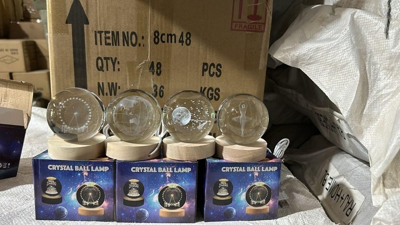 3D Crystal Lamp Ball(Assorted Design) (( Summer Sale - 50% Off ))