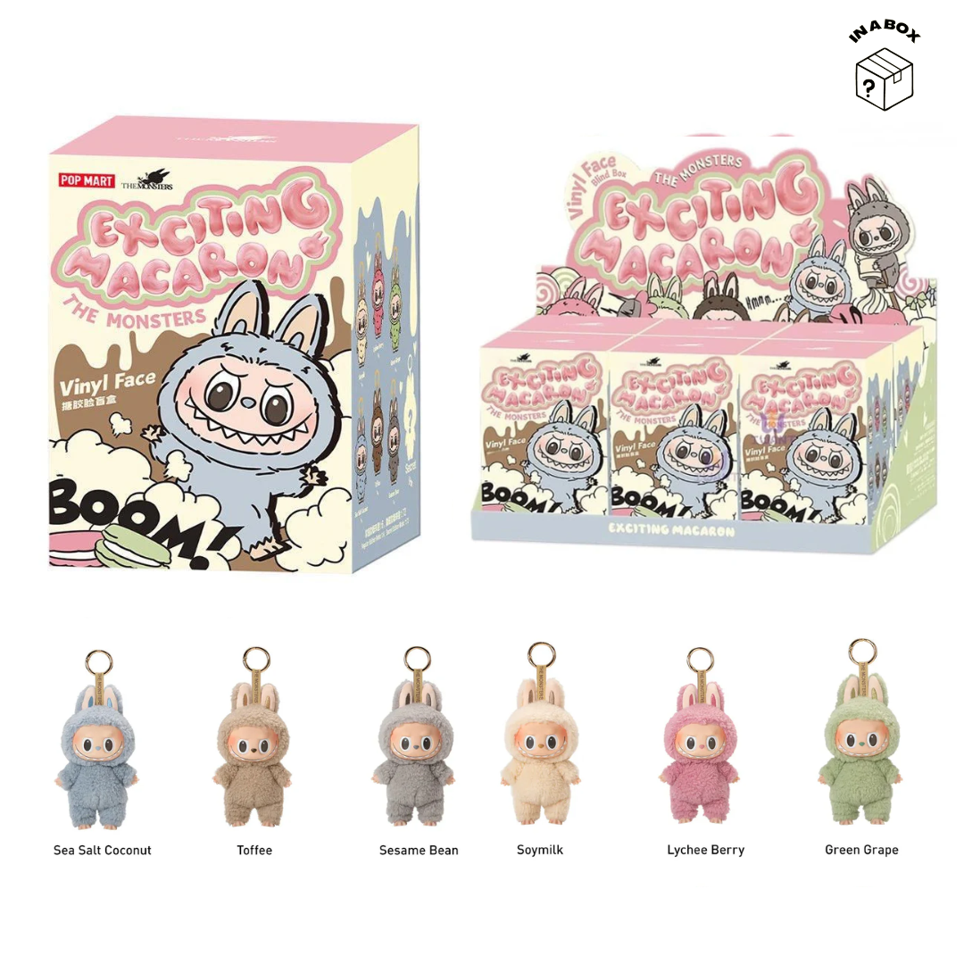 Unbox Labubu – The Monsters in Sweet Macaron Colors